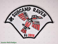 2015 - 12th British Columbia & Yukon Jamboree - Sub Camp Raven [BC JAMB 12-3a]